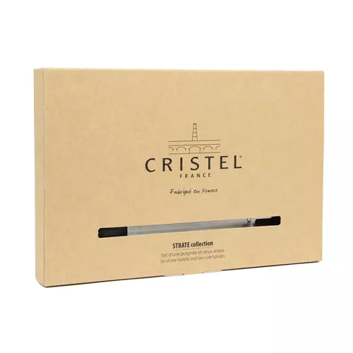 Cristel Strate Detachable, Interchangeable Handles, Set of 3