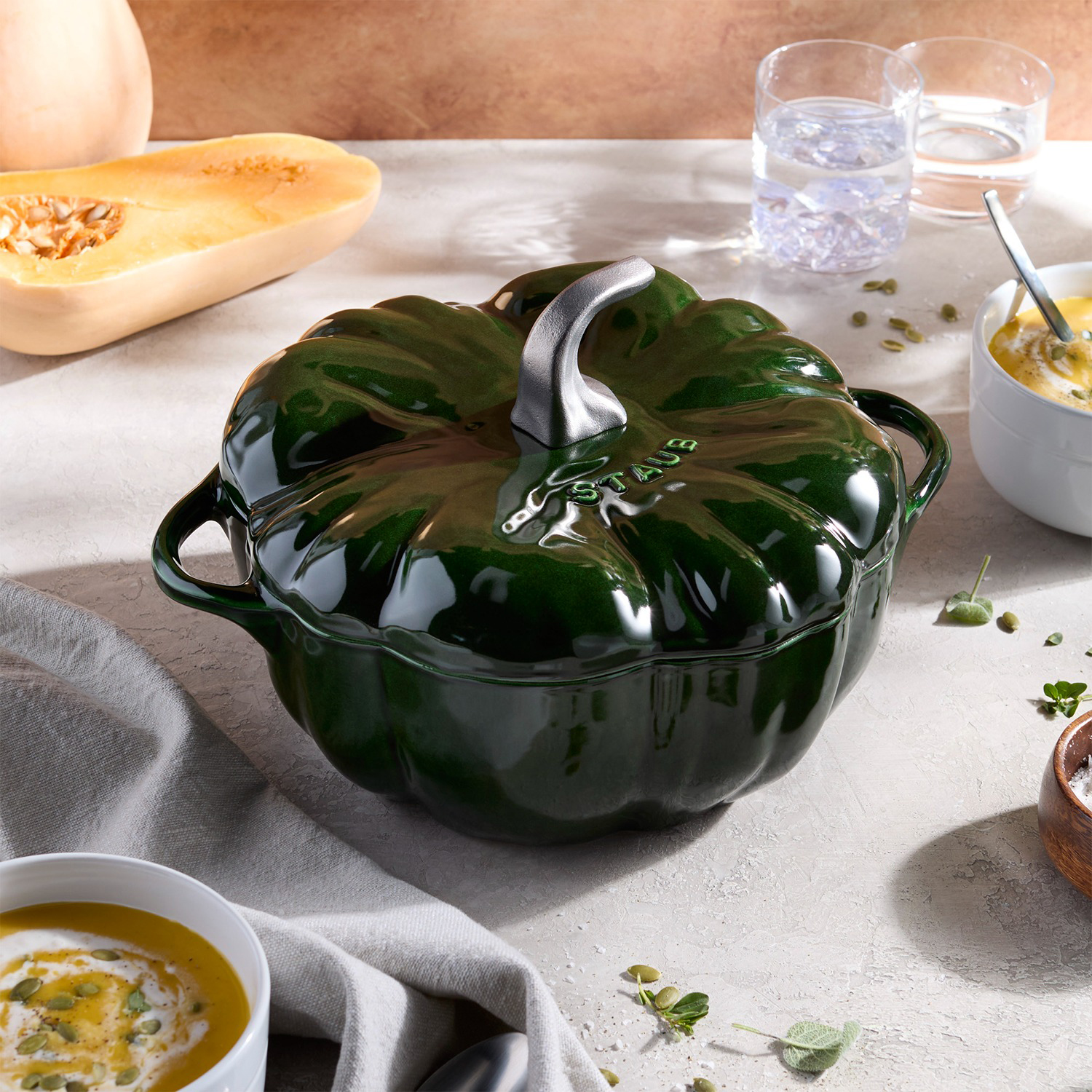 Staub Pumpkin Dutch Oven, 3.5 qt.