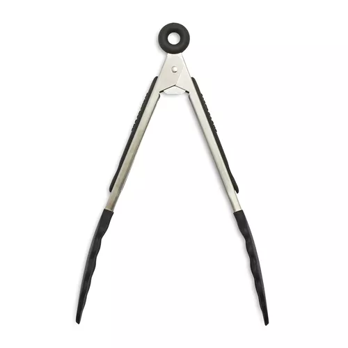 Sur La Table Silicone-Tipped Tongs, 7&#34;