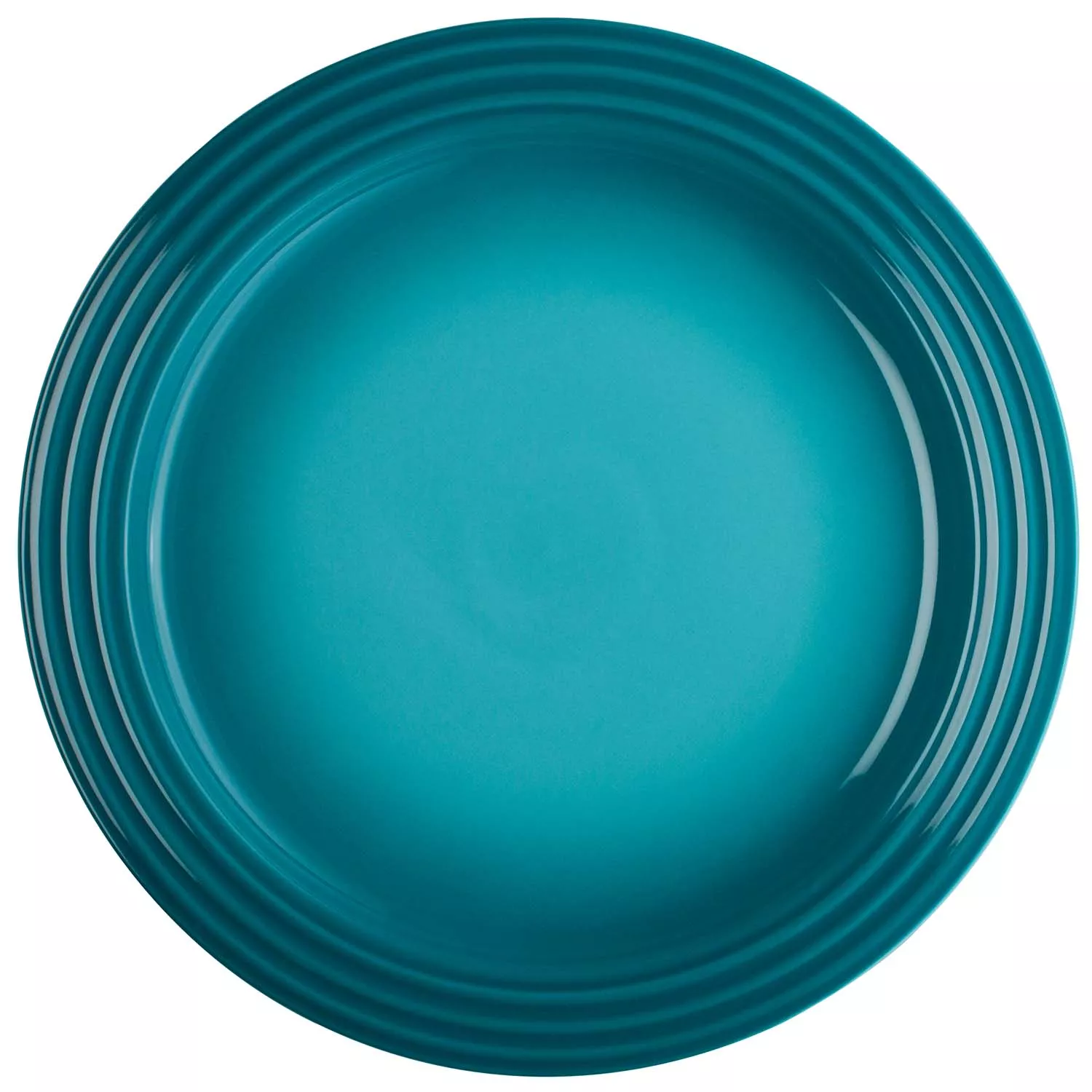 Le Creuset Stoneware Dinner Plates, Set of 4 | Caribbean
