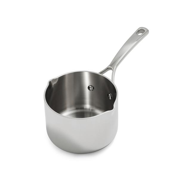 Sur La Table Tri-Ply Stainless Steel Butter Warmer, 0.6 qt.