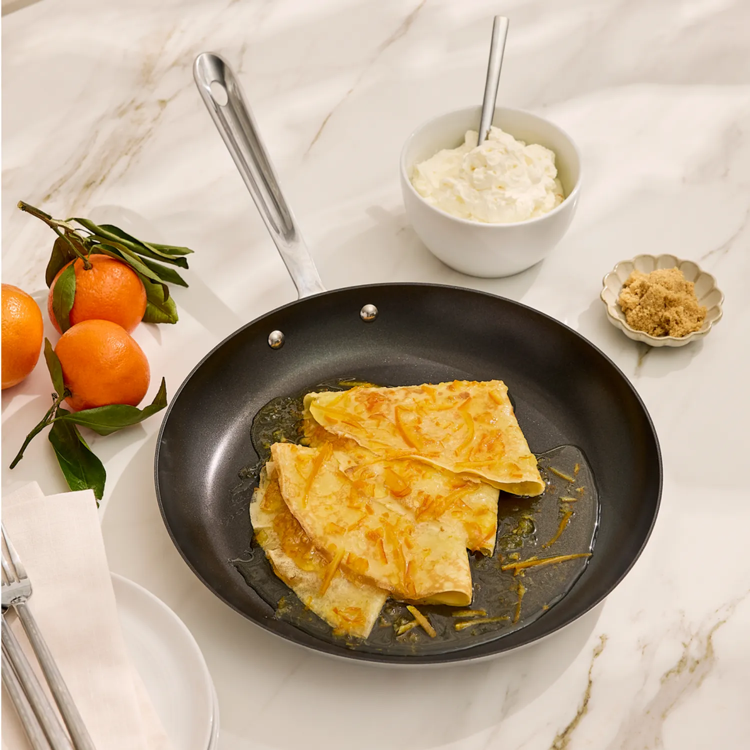 All-Clad D3 Stainless Steel Pro Nonstick Crepe Pan, 11"