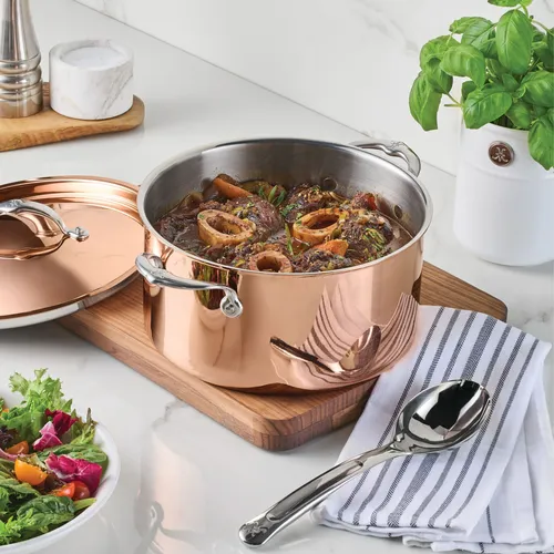 Hestan CopperBond® Aura™ Covered Stockpot