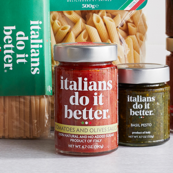 Italians Do It Better Tomatoes & Olives Puttanesca Sauce, 6.7 oz.