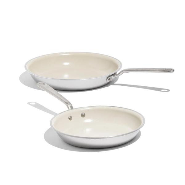 Made In CeramiClad 2.0 Non-Stick 2-Piece Skillet Set, 10" & 12"