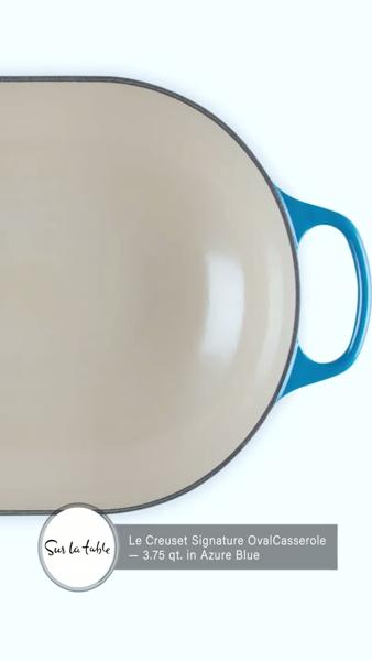 Le Creuset Signature Oval Casserole, 3.75 qt.