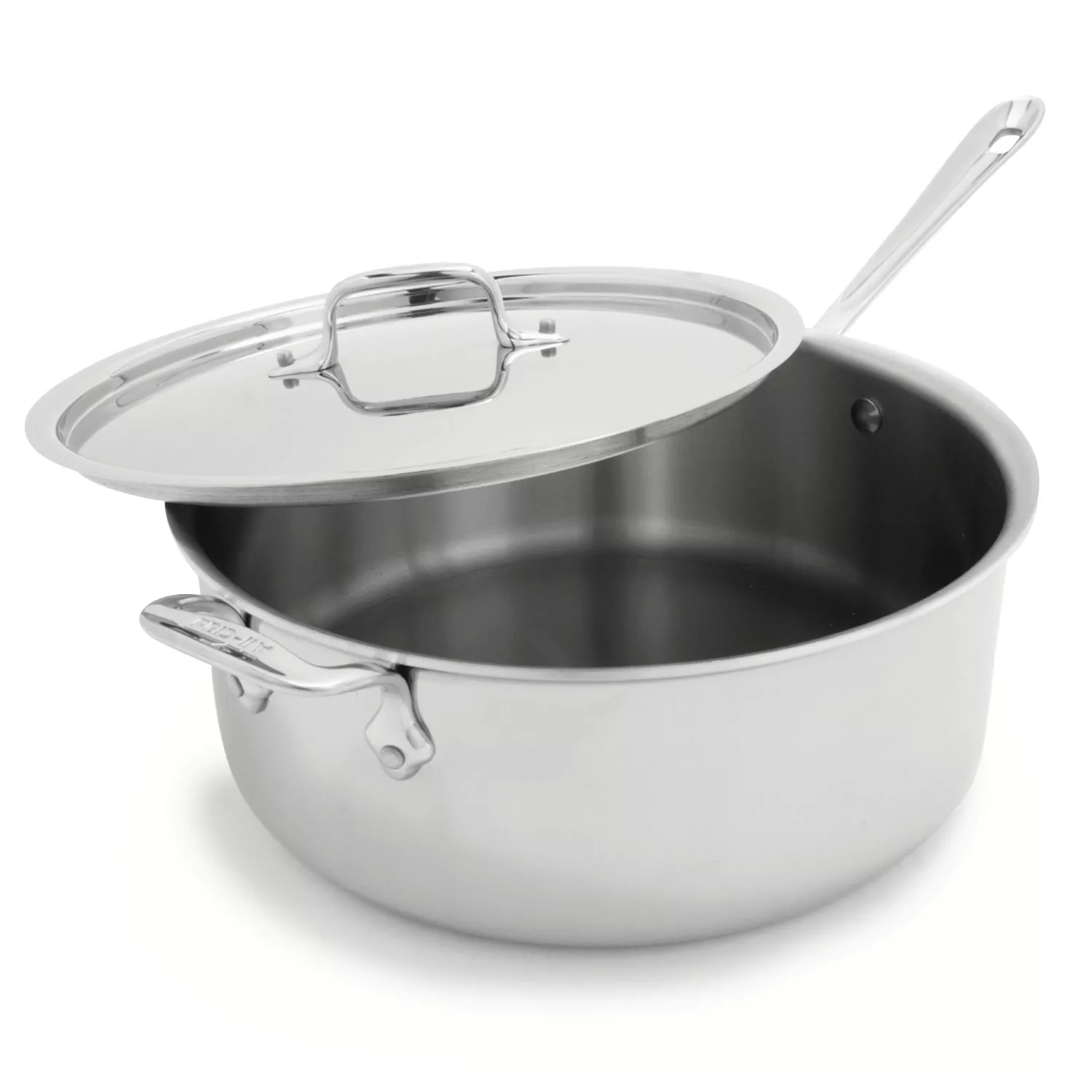 6-Quart D3 Stainless Steel Saute Pan I All-Clad