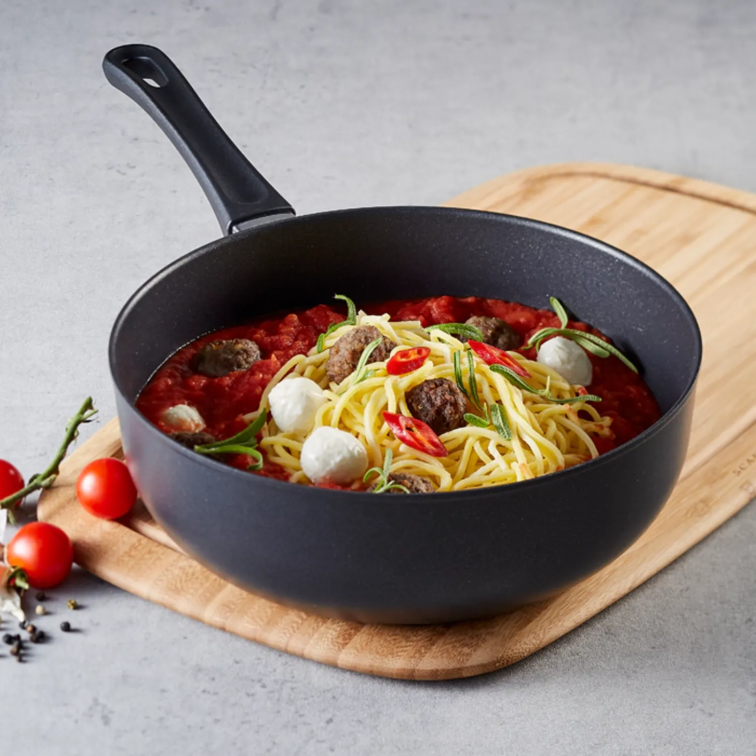 Scanpan Classic Open Deep Sauté Pan, 4 qt.