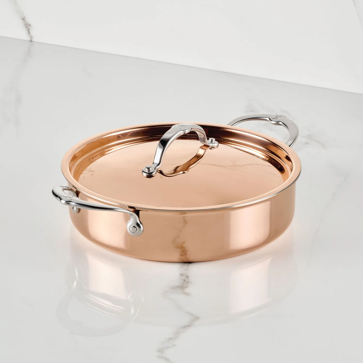 Hestan CopperBond® Aura™ Covered Braiser, 3.5 qt.