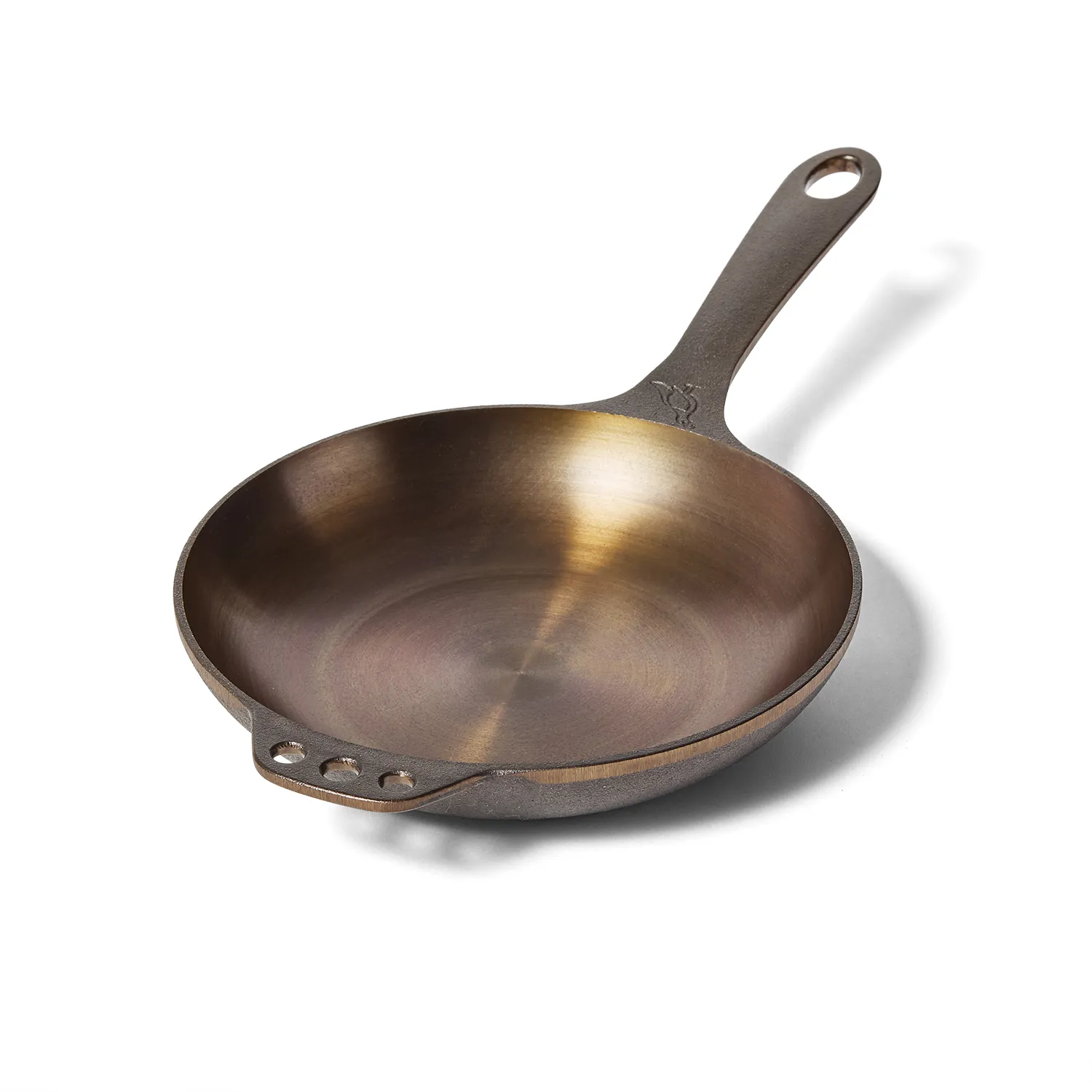 Smithey Polished Cast Iron Chef Skillet, 8"
