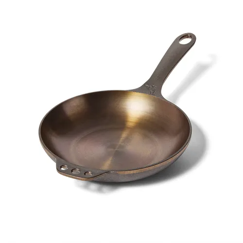 Smithey Polished Cast Iron Chef Skillet, 8"