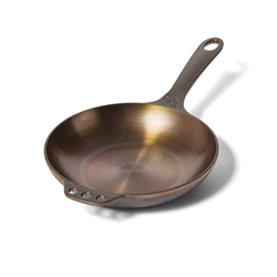 Smithey Polished Cast Iron Chef Skillet, 8"