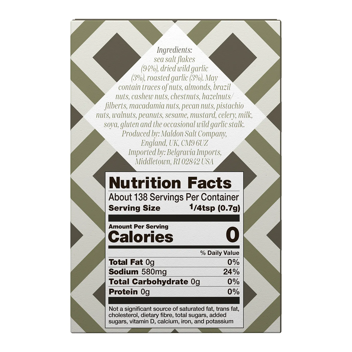 Maldon Garlic Sea Salt Flakes