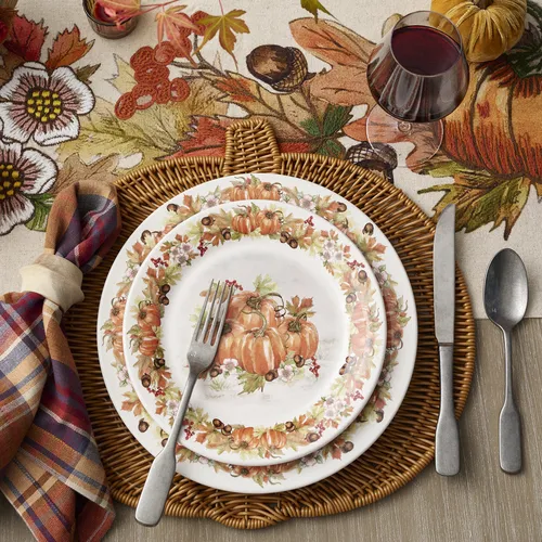 Sur La Table 12-Piece Thanksgiving Dinnerware Set