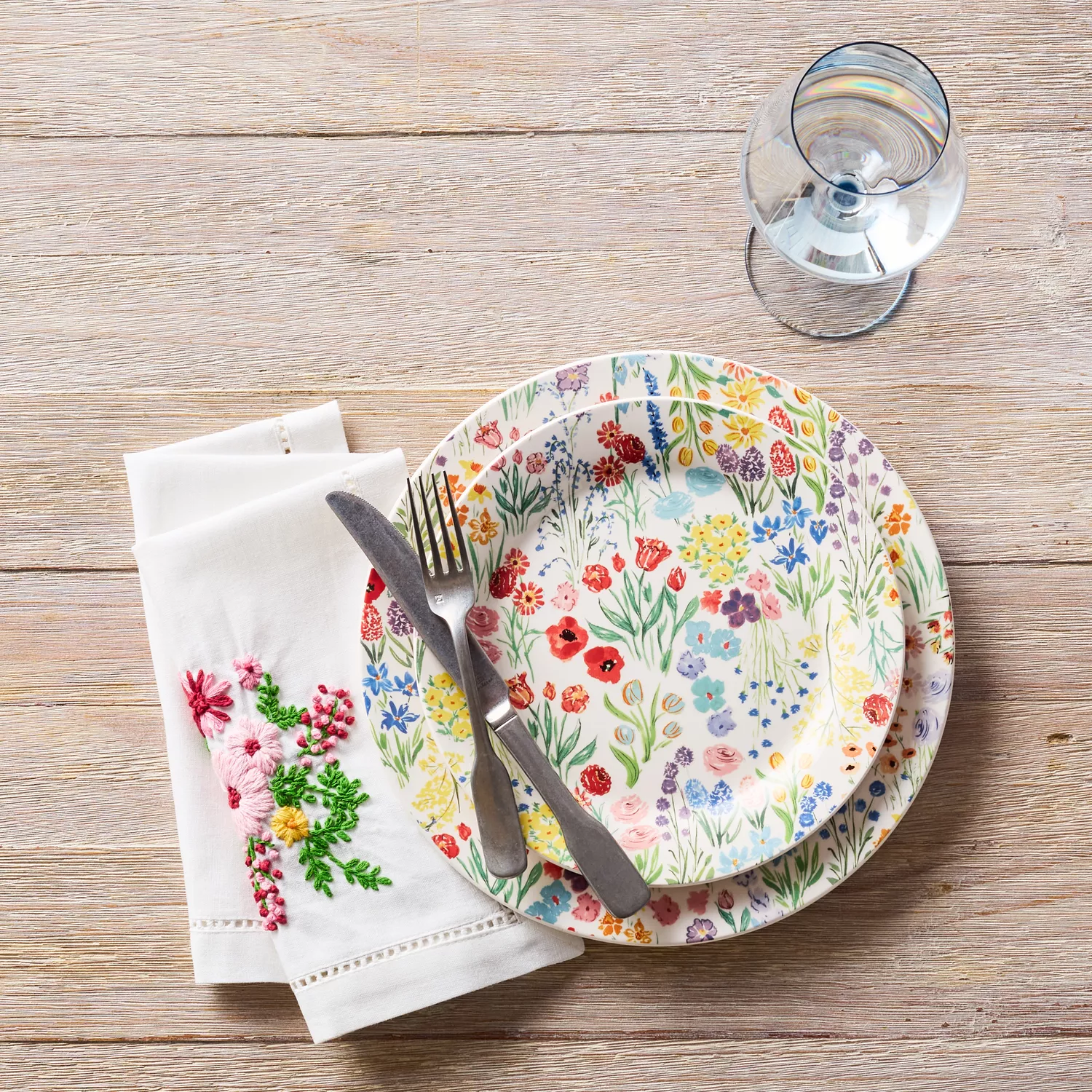 Sur La Table Jardin 12-Piece Dinnerware Set