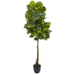 Nearly Natural Real Touch Fiddle Leaf Silk Tree 