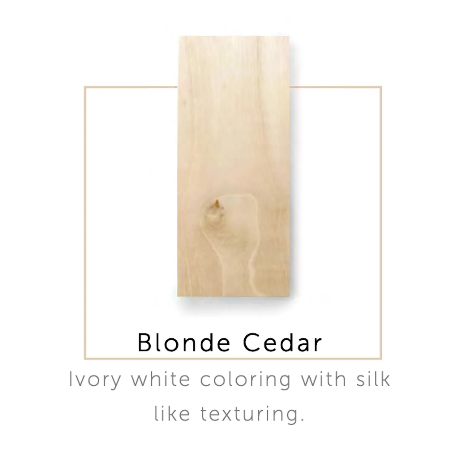 Powered by People Blonde Cedar Wood Serve Board