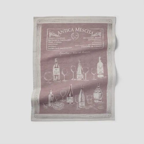 Sur La Table Wine Jacquard Kitchen Towel