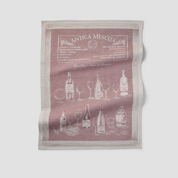 Sur La Table Wine Jacquard Kitchen Towel