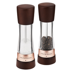 Cole & Mason Derwent Salt & Pepper Mill Gift Set after 3 sets of Amazon cheapies breaking  w/in a relatively short time, these appear very well made, satisfied customer
