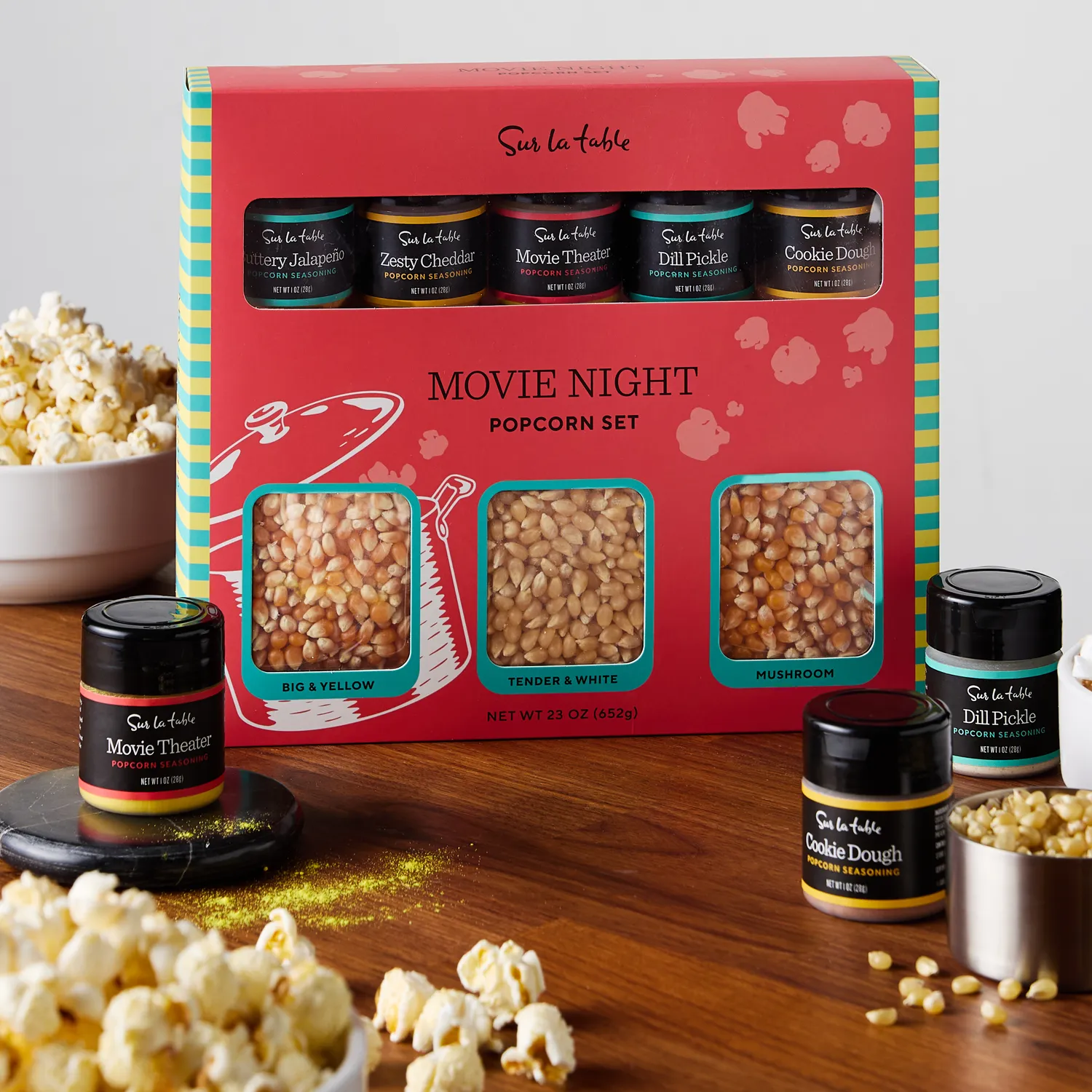 Sur La Table Movie Night Popcorn Set