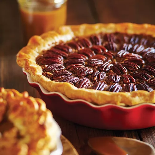 Dark Chocolate Pecan Pie