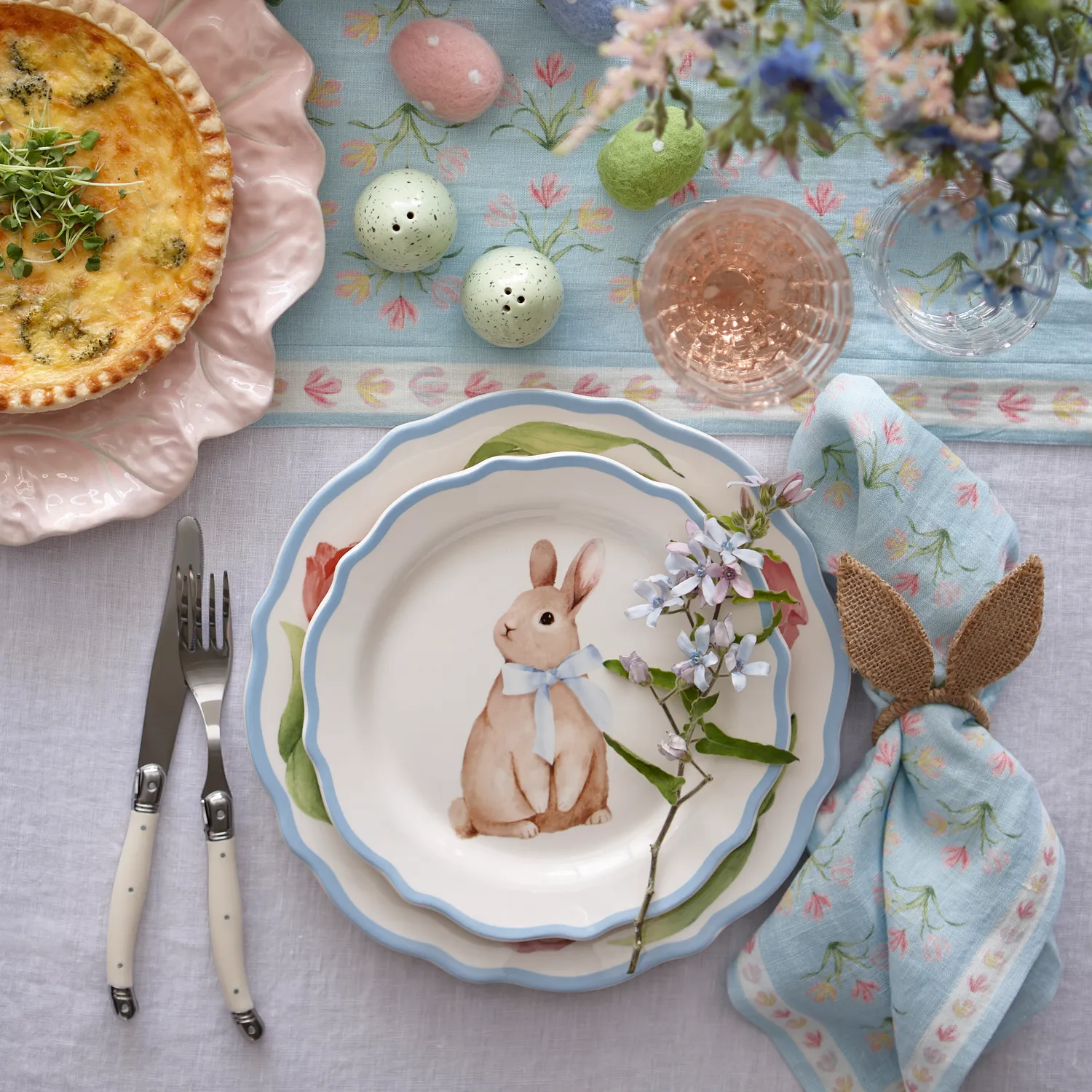 Sur La Table Easter Tulip Runner