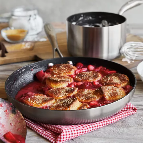 Strawberry Shortcake Cobbler