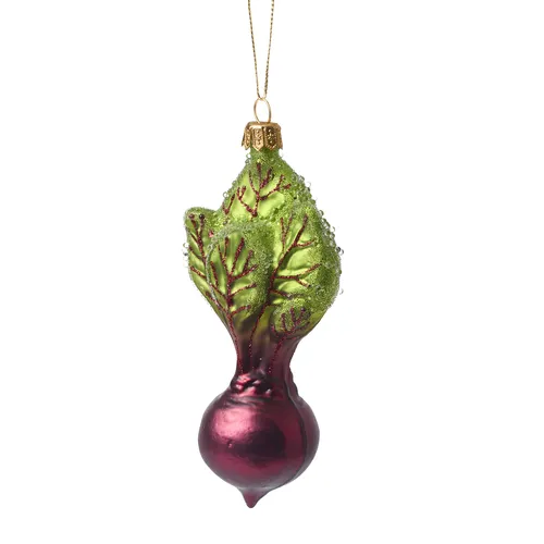 Sur la table Red Beet Ornament