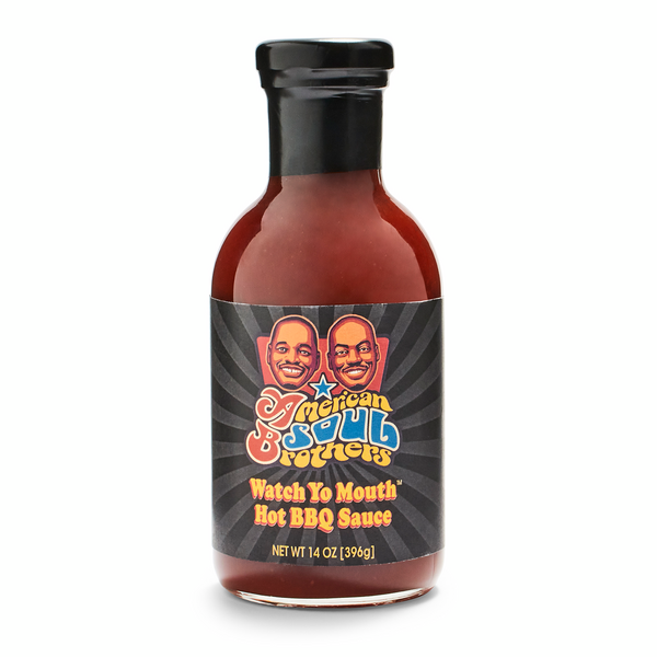 American Soul Brothers Watch Yo Mouth Hot BBQ Sauce