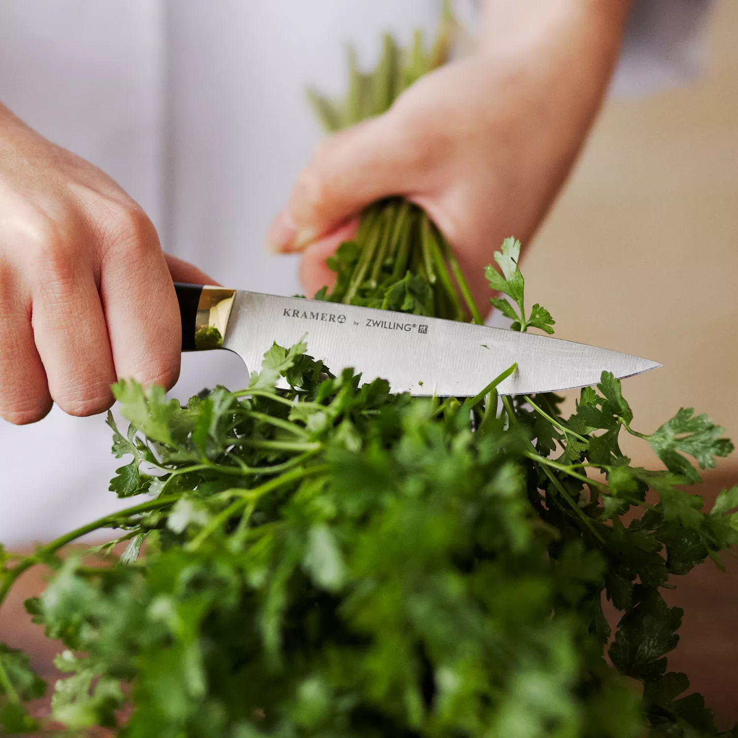 Bob Kramer 4.5" Carbon Steel Utility Knife by Zwilling J.A. Henckels