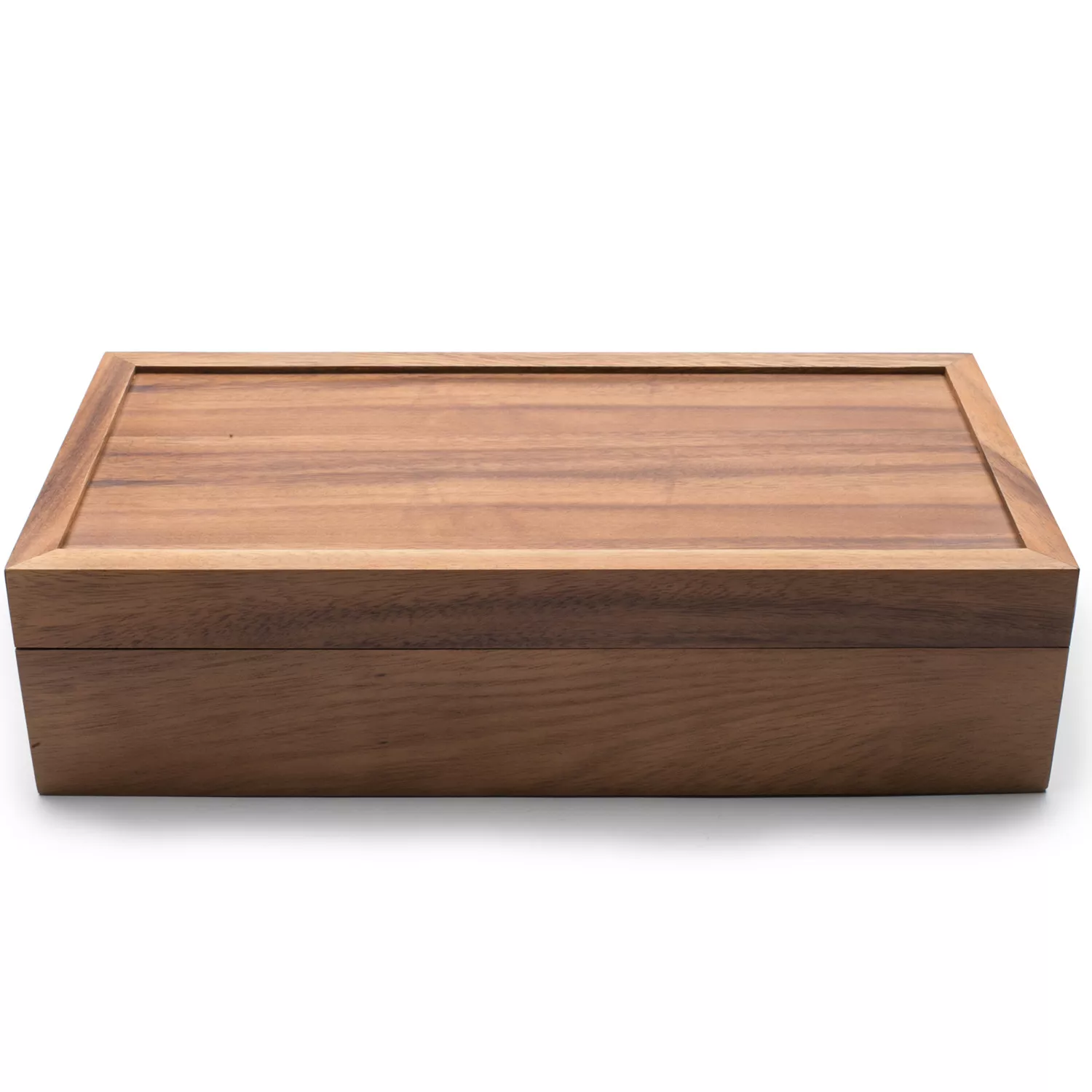 Ironwood Acacia Rectangular Tea Box