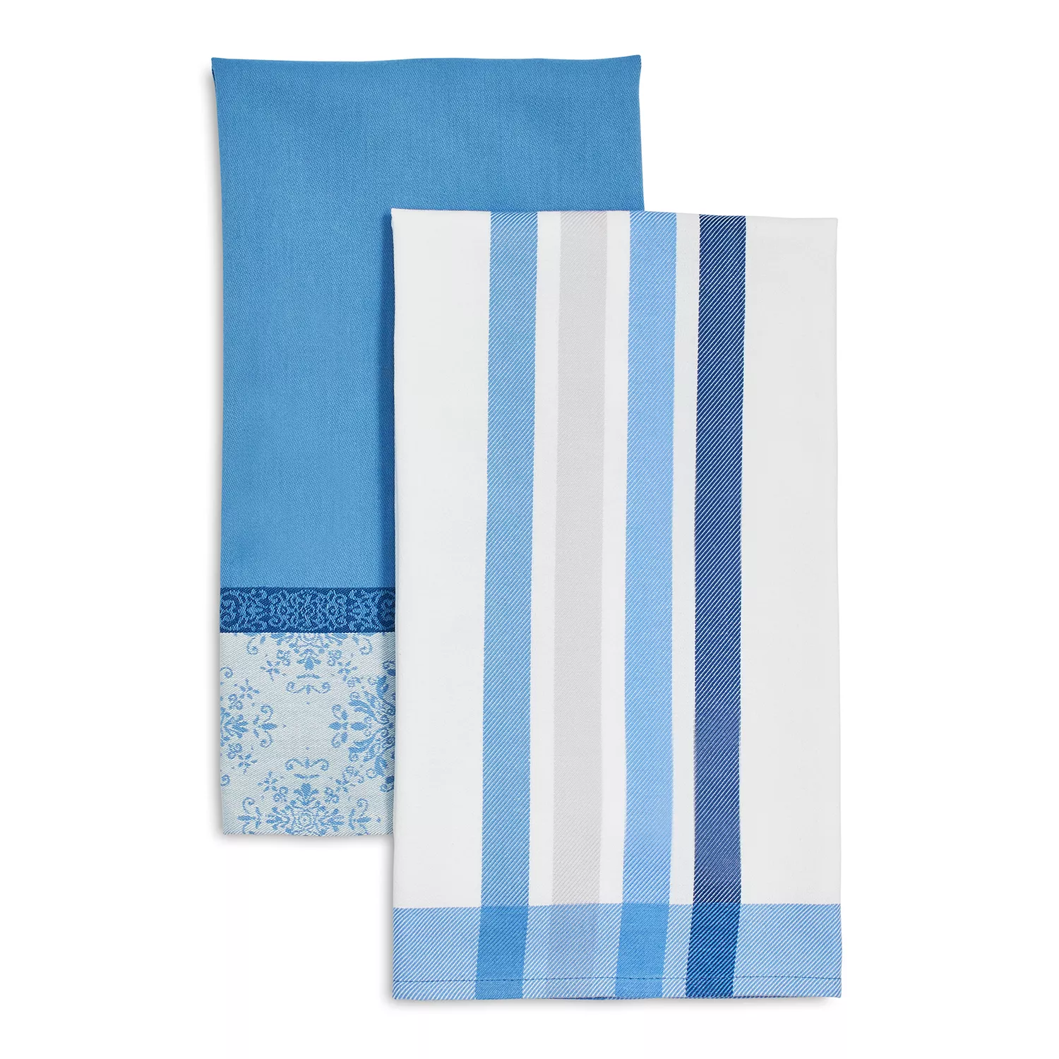 Tile Jacquard Towels, Set of 2