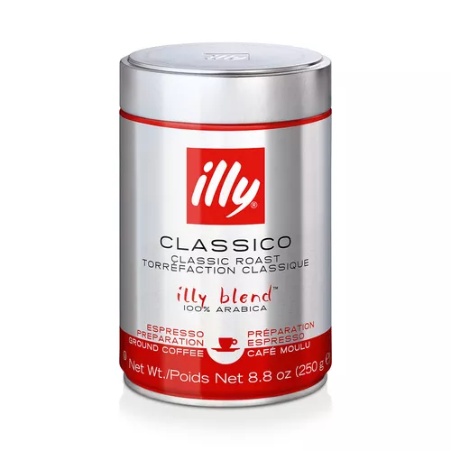 illy Ground Espresso Classico, Medium Roast