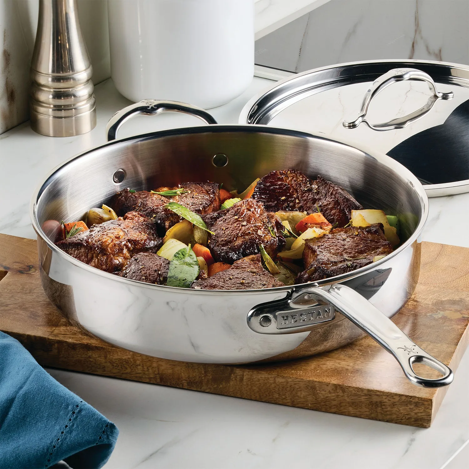 Hestan ProBond® Luxe Stainless Steel Sauté Pan