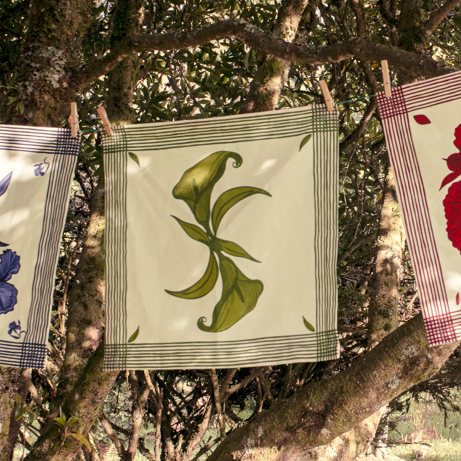 Mariana Velásquez x Sur La Table Calla Lily Napkin