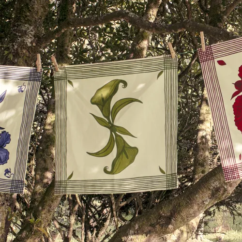 Mariana Velásquez x Sur La Table Calla Lily Napkin