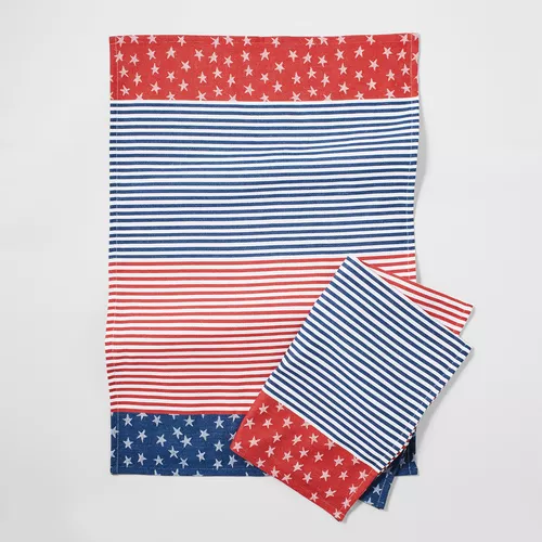 Sur La Table Stars & Stripes Towel, Set of 2