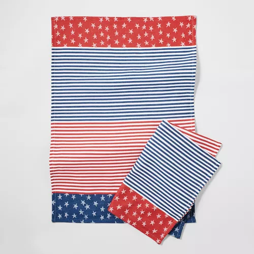 Sur La Table Stars & Stripes Towels, Set of 2