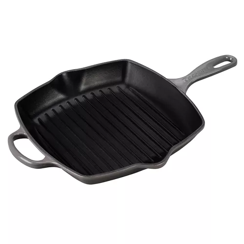 Le Creuset Signature Square Grill, 10.25"