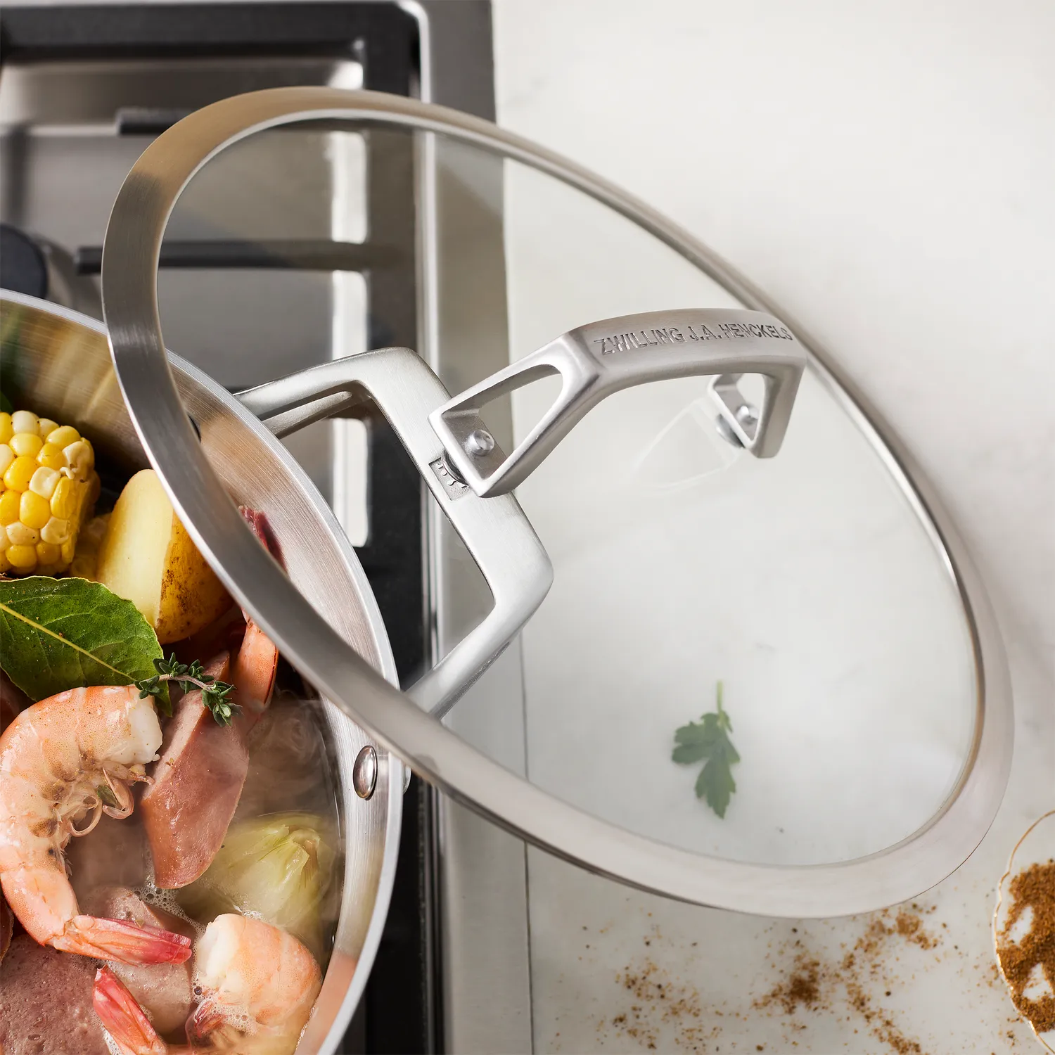 Zwilling Motion Stainless Steel Dutch Oven, 5 qt.