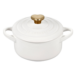 Le Creuset Petite Cocotte w/ Heart Knob, 8 oz.