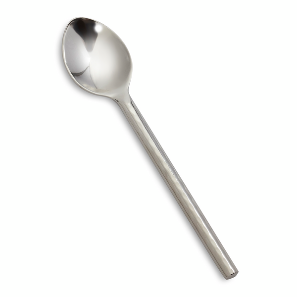 Hammered Silver Demitasse Spoon
