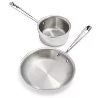 All-Clad D3 Stainless Steel 2-Piece Starter Set