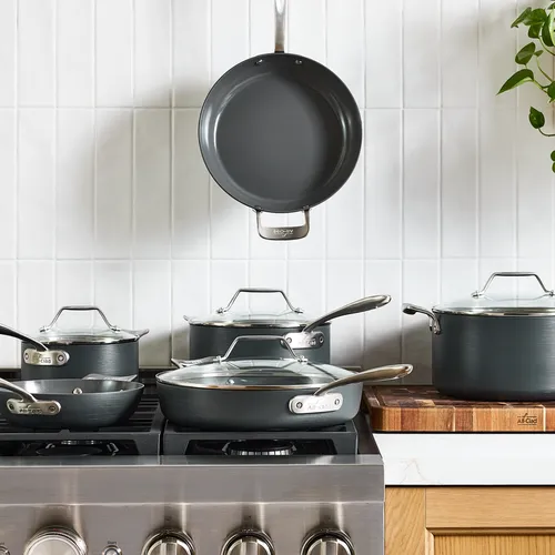 All-Clad HA1 Ceramic Nonstick 10-Piece Cookware Set