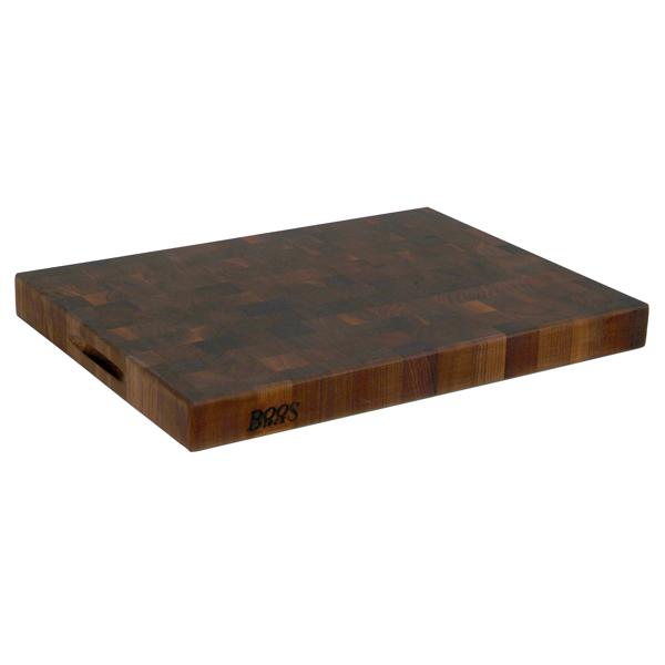 John Boos Walnut End-Grain Cutting Board, 24" x 18" x 2.25"