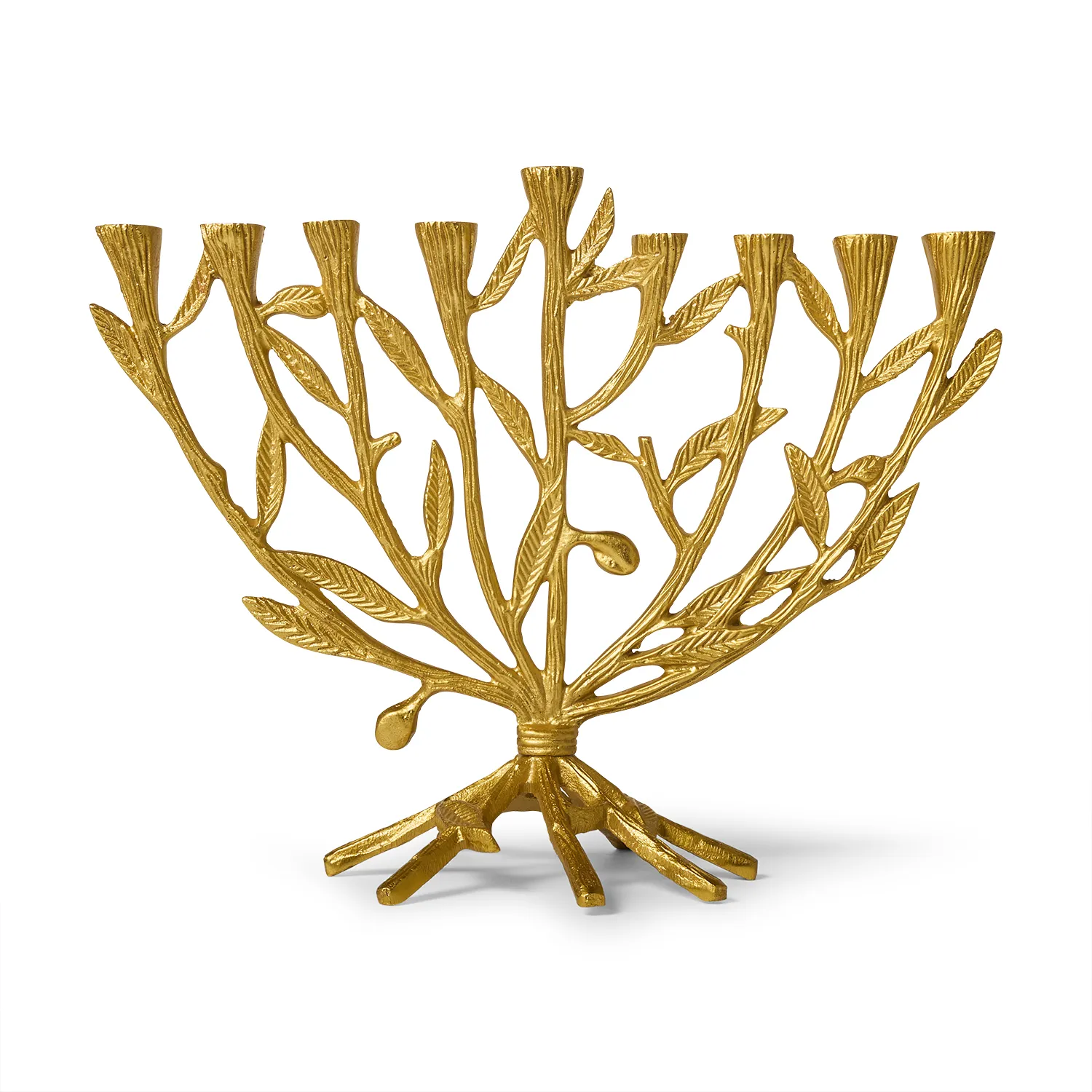 Sur La Table Hanukkah Gold Menorah