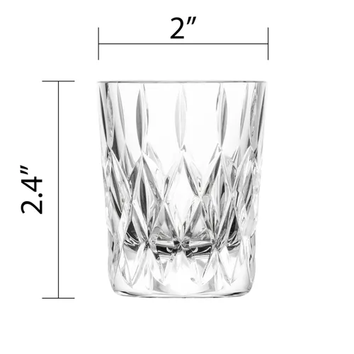 Fortessa Age Shot Glasses, Set of 4