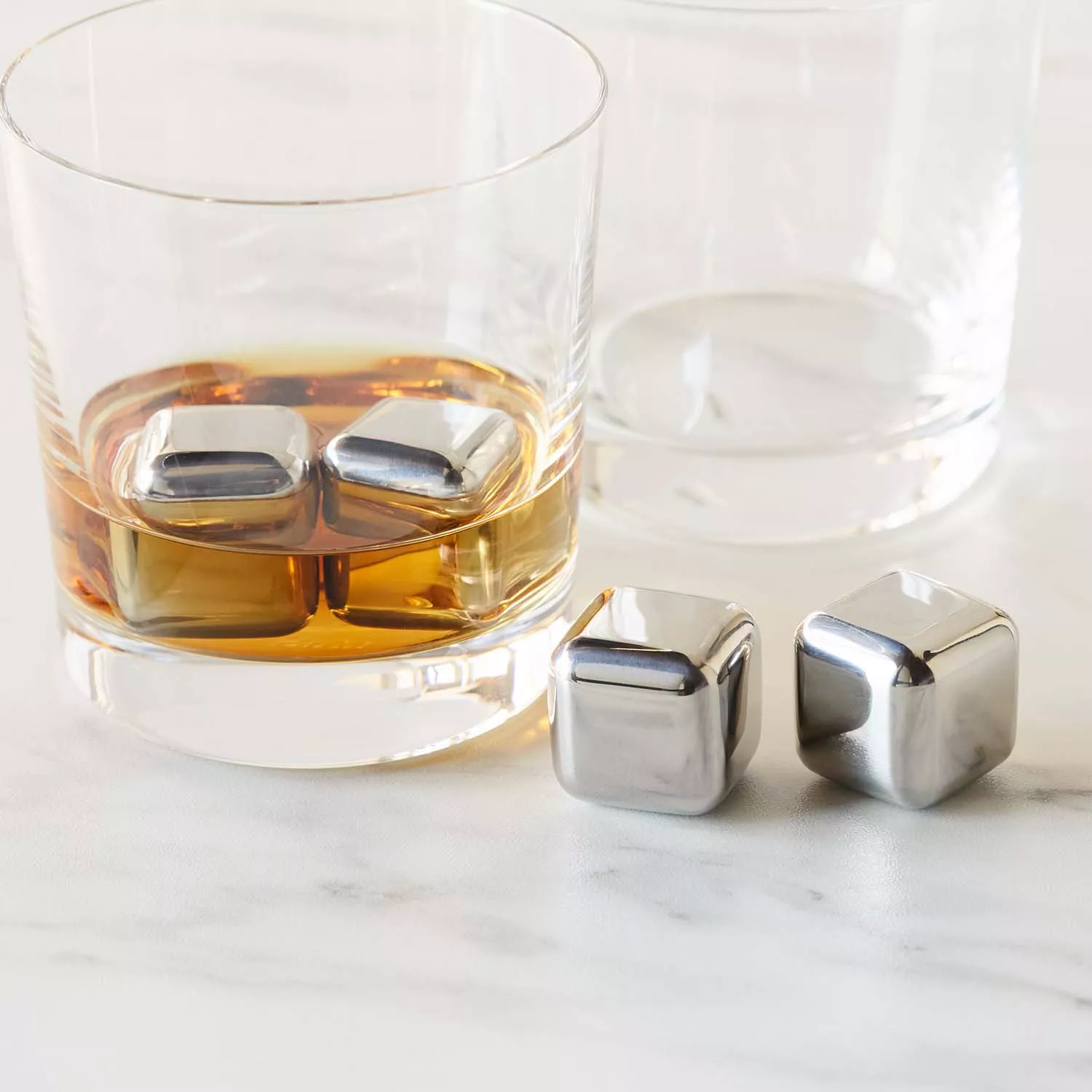Sur La Table Stainless Steel Chilling Cubes, Set of 4