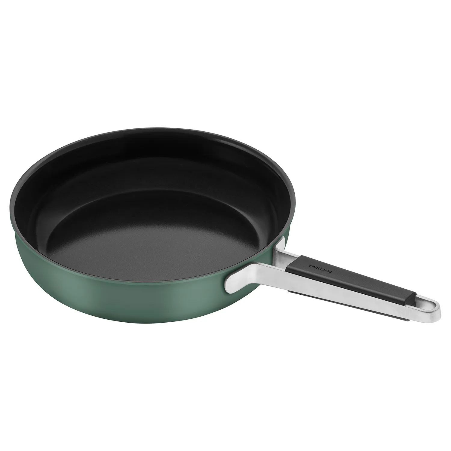 Zwilling Pure Stainless Steel Ceramic Nonstick Skillet, 11"